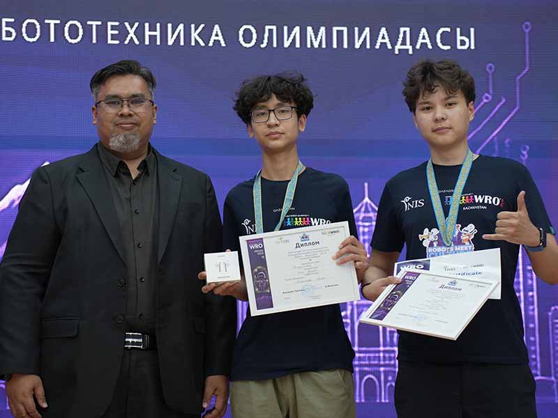 NIS Kokshetau Students Secure Third Place at WRO 2026 National Stage